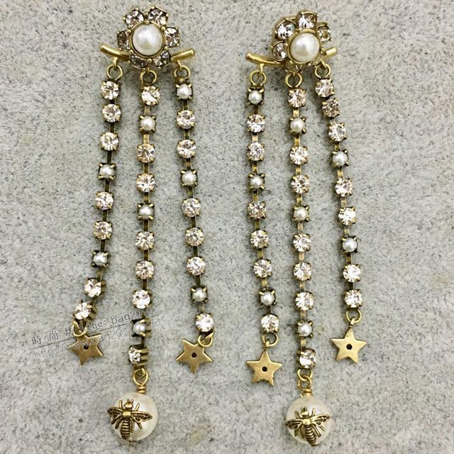 Dior飾品 迪奧經典熱銷款耳釘 Dior高端品質耳環  zgd1003